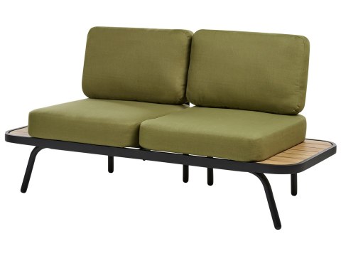 Zestaw ogrodowy ze stolikiem dla 4 osób MINOZZO Certyfikowane drewno akacjowe Oliwkowy