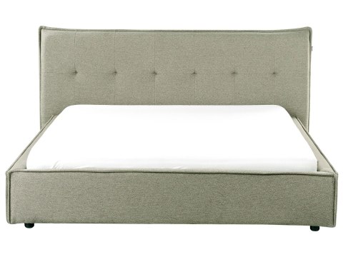 Łóżko wodne Len syntetyczny LESTRE 160 x 200 cm Zielony