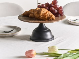 Patera na ciasto BRIOCHE Metal Czarny