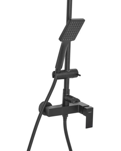 Kolumna prysznicowa z deszczownicą CATAGENA Czarny