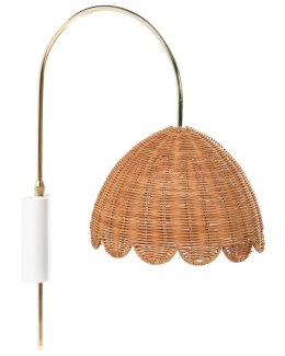 Lampa ścienna VALUKKAI Rattan Naturalny