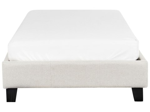 Łóżko bez zagłówka ROANNE 90 x 200 cm Jasnobeżowy