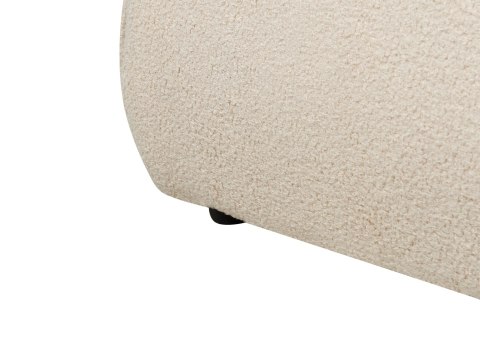 Łóżko wodne Boucle VINAY 160 x 200 cm Jasnobeżowy