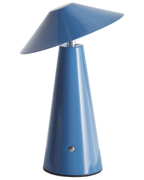 Bezprzewodowa lampa stołowa LED APAYAO Ze ściemniaczem Metal Niebieski