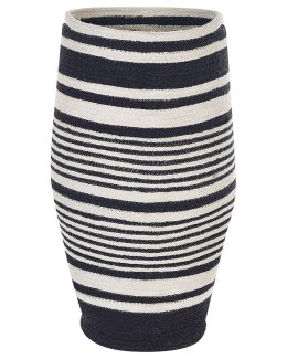 Kosz ARRAH Bawełna Czarny/ biały