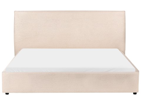 Łóżko wodne Boucle LAVAUR 160 x 200 cm Beżowy