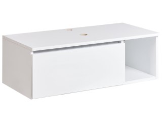 Wisząca szafka pod umywalkę RUPANCO 80 cm Biały