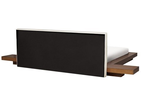 Łóżko LED Boucle ZEN 180 x 200 cm LED Jesion brązowy