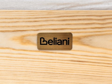 Łóżko dziecięce Tipi Drewno sosnowe DEVAY 90 x 200 cm Jasnobrązowy