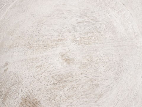 Zestaw 2 mis dekoracyjnych SIWA Drewno mango Jasnobrązowy