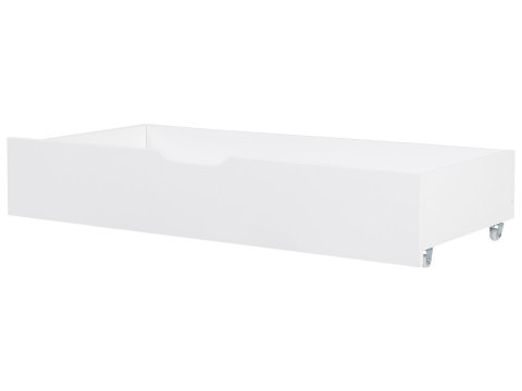 Zestaw 2 szuflad pod łóżko Drewno sosnowe CRONAT Biały