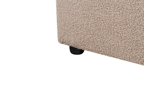 Łóżko wodne Boucle LAVAUR 160 x 200 cm Beżowoszary