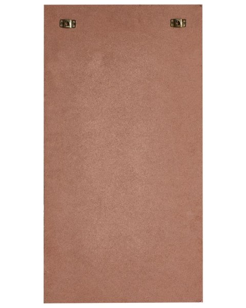 Lustro ścienne CAGERI 41 cm 75 cm Bawełna Różowy