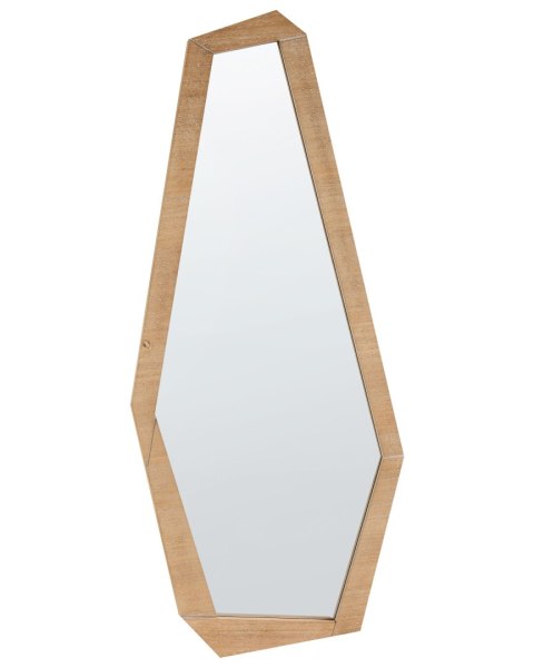 Lustro ścienne CHANU 44 cm 104 cm Jasnobrązowy