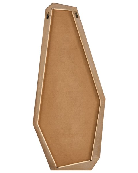 Lustro ścienne CHANU 44 cm 104 cm Jasnobrązowy