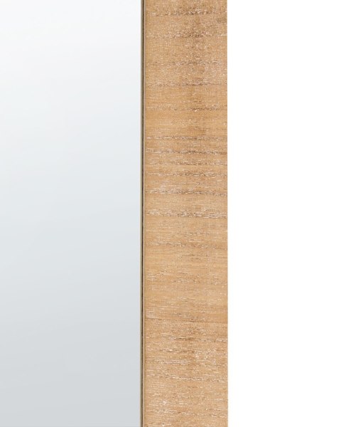 Lustro ścienne CHANU 44 cm 104 cm Jasnobrązowy