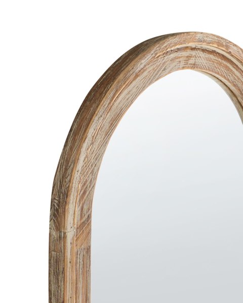 Lustro ścienne COIGNY 55 cm 170 cm Drewno jodłowe Jasnobrązowy