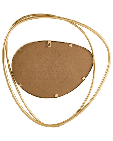 Lustro ścienne COURCY 50 cm 54 cm Metal Złoty