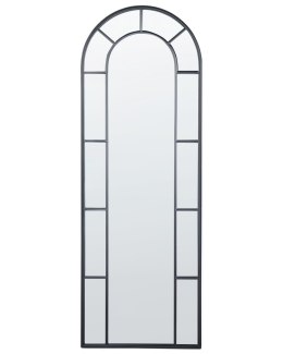 Lustro ścienne CROSSES 60 cm 170 cm Metal Czarny