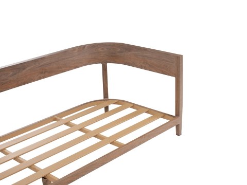 Sofa ogrodowa ze stolikiem dla 2 osób SAMPIERI Metal Brązowy