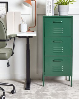 Szafka biurowa WOSTOK Metal Ciemnozielony