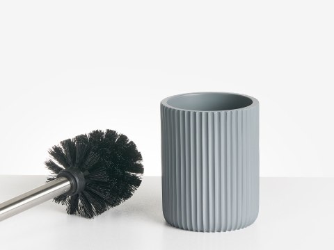 Zestaw akcesoriów łazienkowych 5 elementów CAMANA Jasnoszary