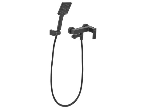 Bateria wannowo-prysznicowa BALNEARIO Czarny