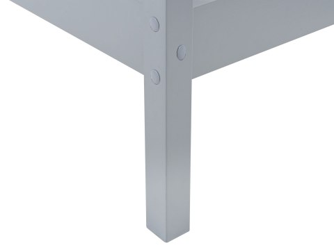 Łóżko dziecięce Tipi Drewno sosnowe DEVAY 90 x 200 cm Szary