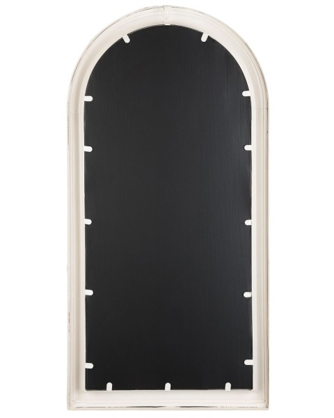 Lustro ścienne CAMPEL 49 cm 97 cm Metal Złamana biel