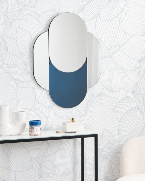 Lustro ścienne CHAILLON 60 cm 80 cm Niebieski