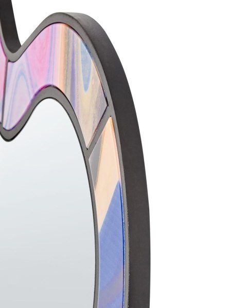 Lustro ścienne PULNOY 72 cm 80 cm Różowy