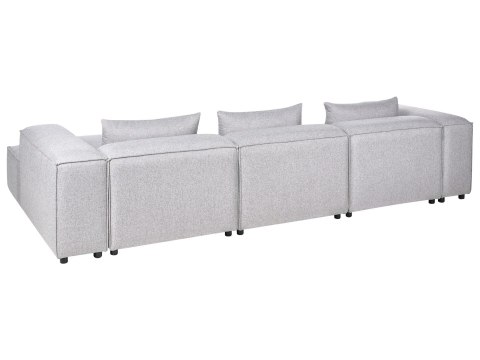 Narożnik modułowy dla 4 osób BRANDE Szary Lewostronny