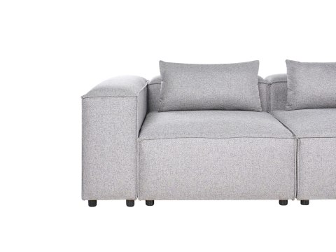 Narożnik modułowy dla 4 osób BRANDE Szary Lewostronny