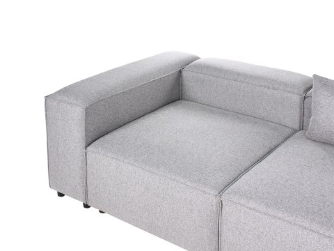 Narożnik modułowy dla 4 osób BRANDE Szary Lewostronny