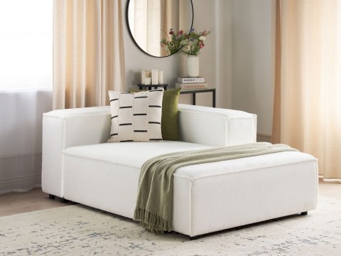 Szezlong lewostronny ARDAL Boucle Złamana biel