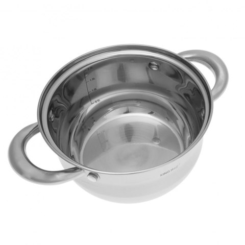  Komplet Garnków Stalowych 12 Elementów Kinghoff Kh-1098 Lumarko!