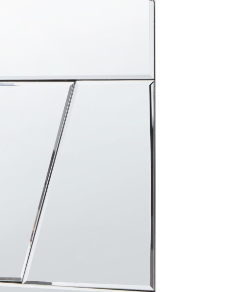 Lustro ścienne ANCEMONT 80 cm 80 cm Srebrny