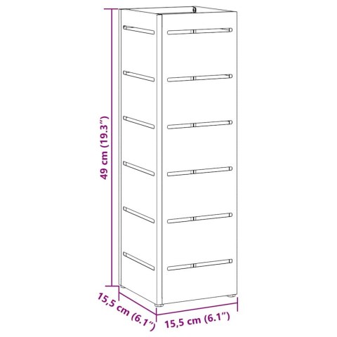 Stojak na parasole Oliwkowy Metal Średni Stojak na parasole Lumarko!