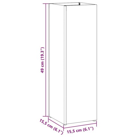 Stojak na parasole Różowy Metalowy Standardowy Stojak na parasole Lumarko!