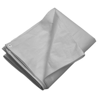 Plandeka, 260 g/m², 6x12 m, szara, HDPE