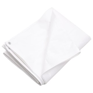 Plandeka, 260 g/m², 8x8 m, biała, HDPE
