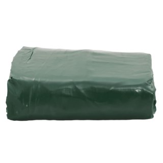 VidaXL Plandeka, zielona, 1,5x10 m, 650 g/m²