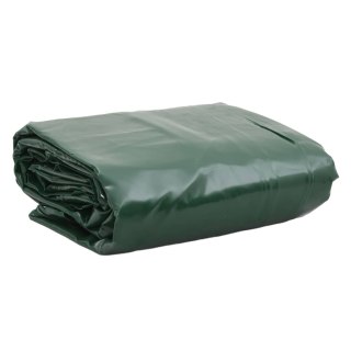 VidaXL Plandeka, zielona, 1,5x20 m, 650 g/m²
