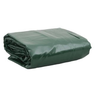 VidaXL Plandeka, zielona, 2,5x4,5 m, 650 g/m²