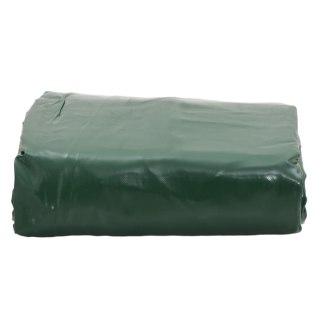 VidaXL Plandeka, zielona, 2,5x4,5 m, 650 g/m²