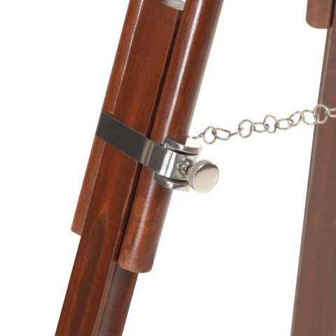 Lampa podłogowa na trójnogu, lite drewno mango, 180 cm