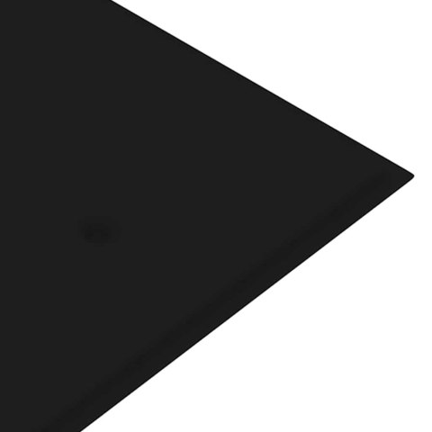 Sztaplowana ławka ogrodowa z poduszką, 159 cm, drewno tekowe