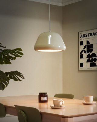 Lampa wisząca JOKU Metal Jasnobeżowy