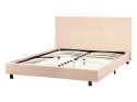 Łóżko Boucle ALBI 140 x 200 cm Beżowy