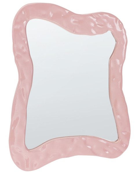 Lustro ścienne PENCRAN 60 cm 80 cm Różowy